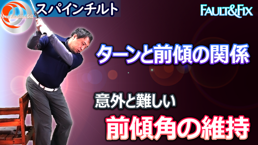 1.3.7　前傾角の維持